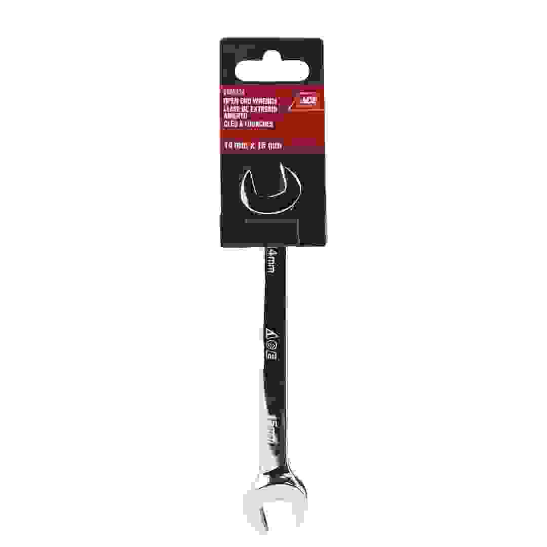 Ace Steel Double Open End Wrench (14 x 15 mm)