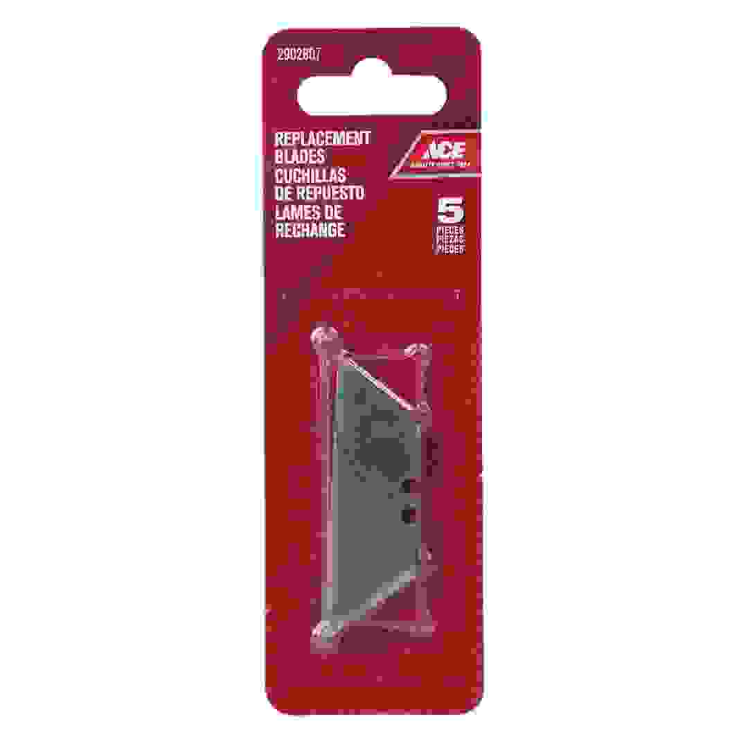 Ace Steel Utility Knife Replacement Blade Pack (5 Pc.)