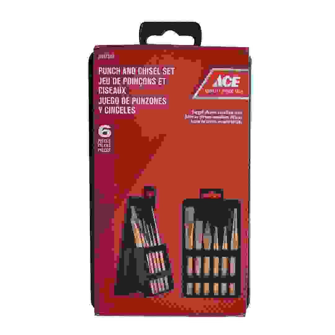 Ace Steel Punch & Chisel Set (6 Pc.)