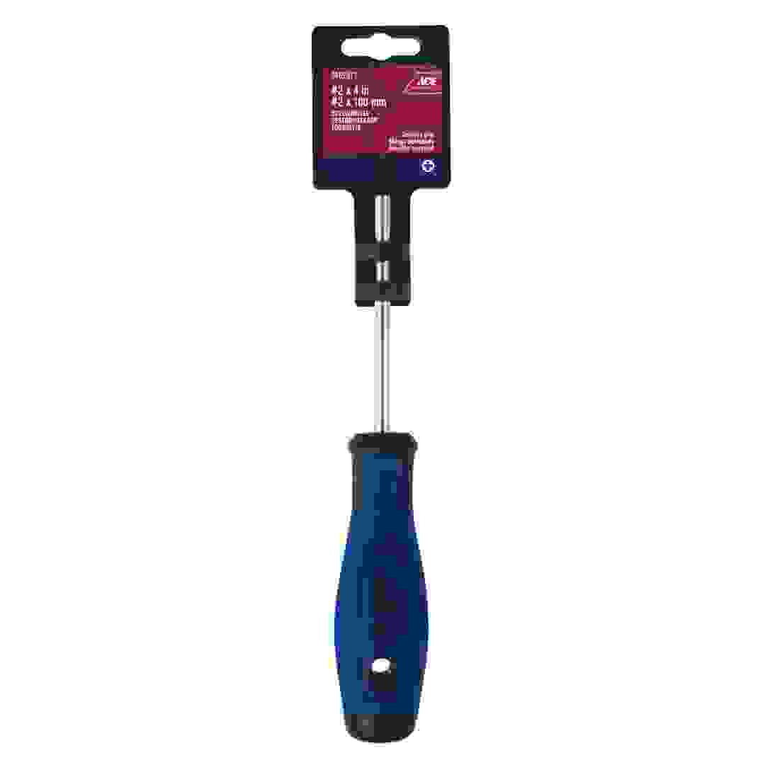 Ace Phillips Cushion Grip Screwdriver (No. 2 x 100 mm)