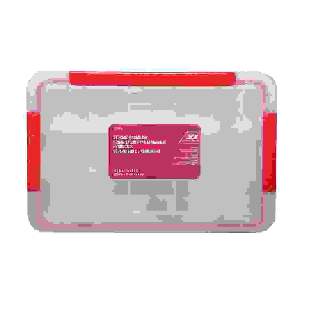 صندوق أدوات بلاستيكي إيس (27.4 × 18 × 4.5 سم)