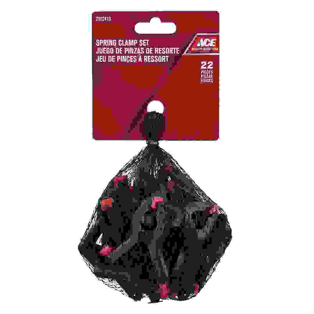 Ace Plastic Spring Clamp Set (22 Pc.)