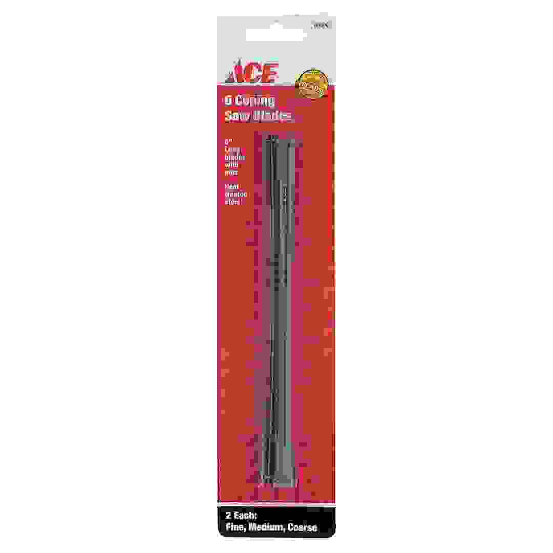 Ace Carbon Steel Coping Saw Blades (15 cm, 6 Pc.)