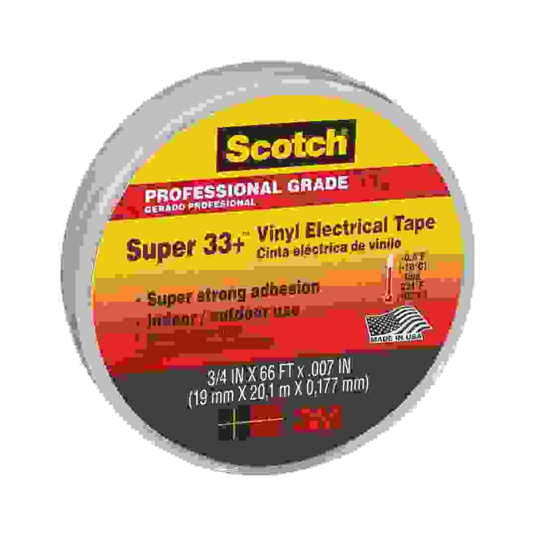 3M Scotch Super 33+ Vinyl Electrical Tape (19 mm x 20.1 m)