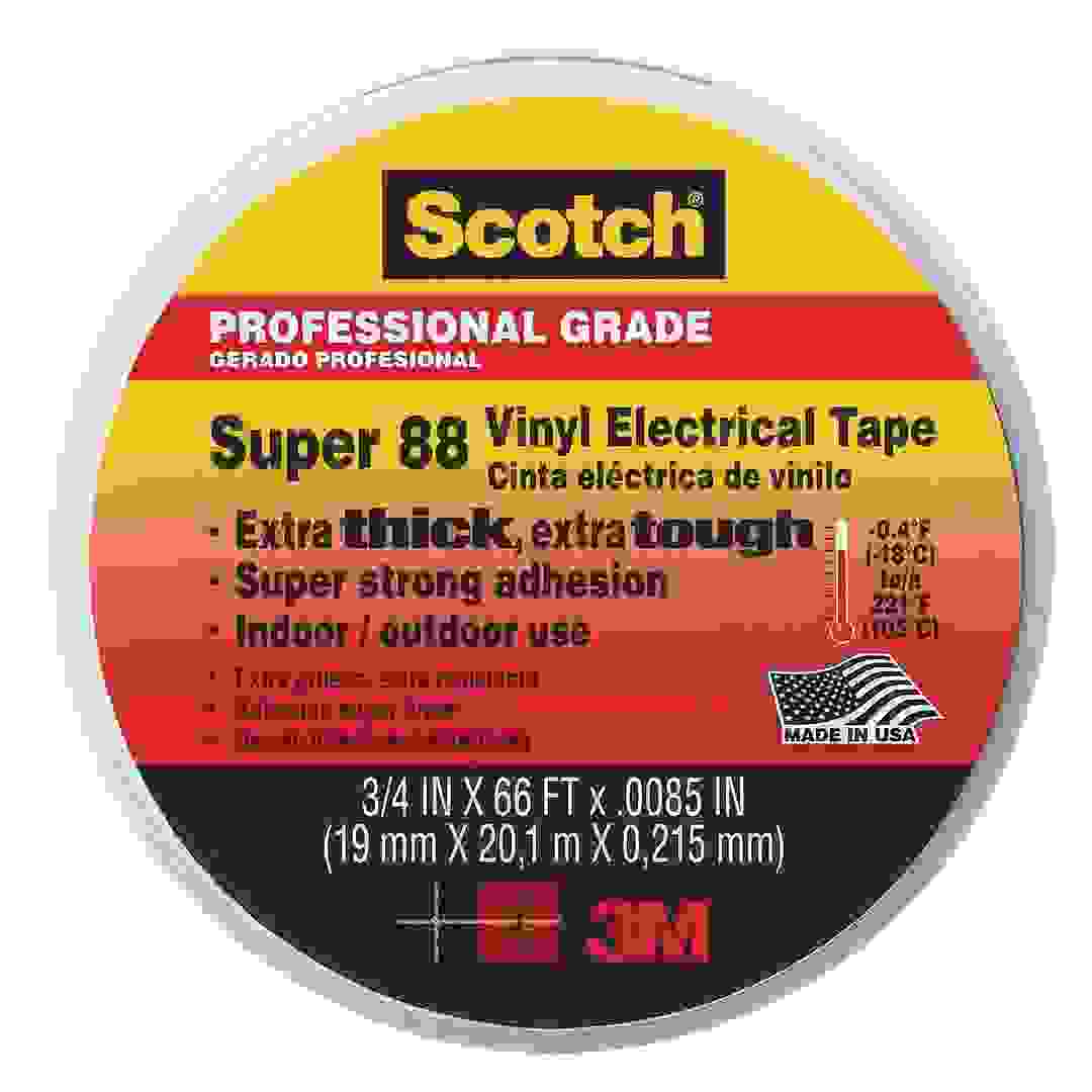 3M Scotch Super 88 Vinyl Electrical Tape (19 mm x 20.1 m)