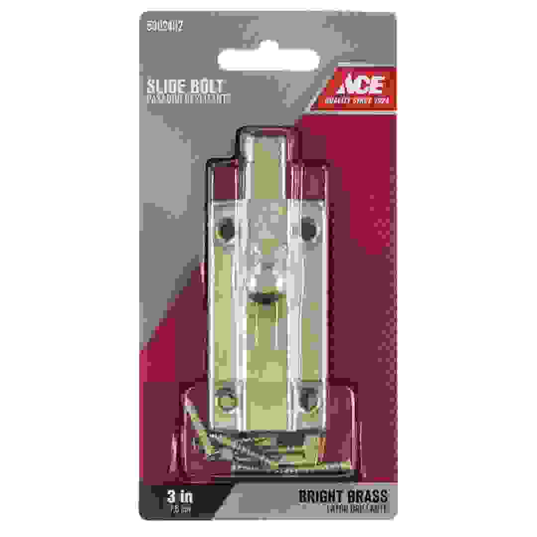 Ace Brass Slide Bolt (7.6 cm)