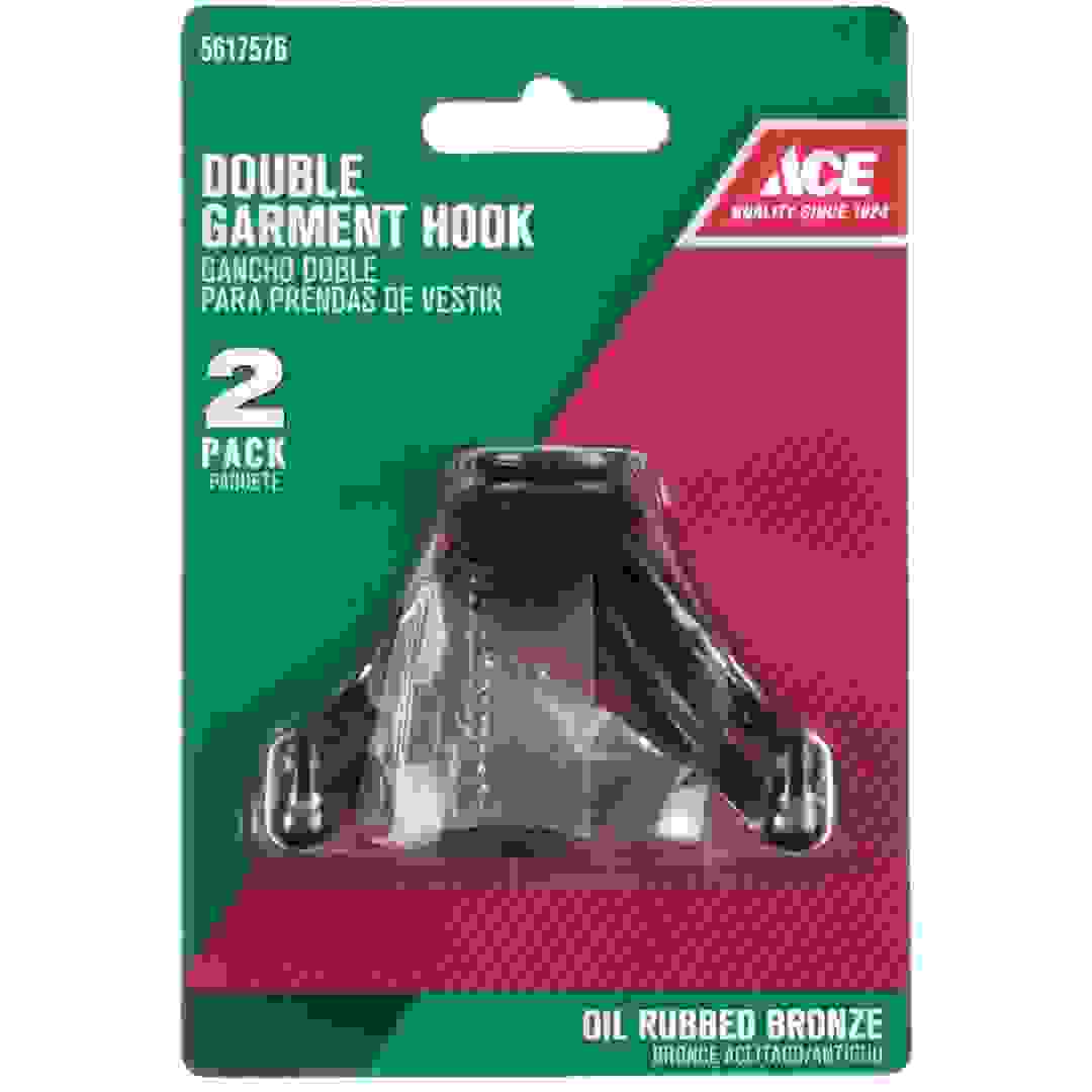 خطاف ملابس معدني مزدوج إيس (4 سم، قطعتين)