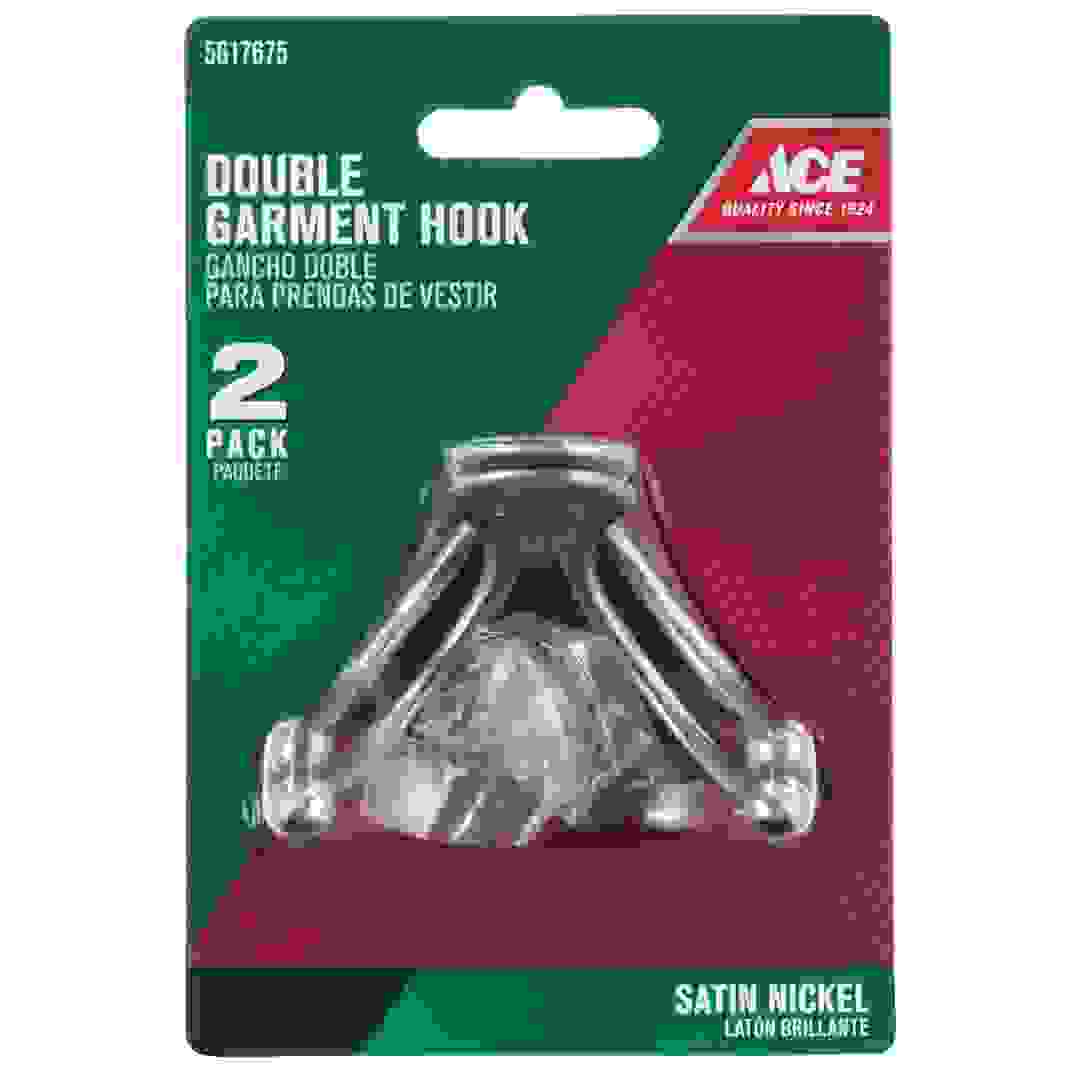 خطاف ملابس نحاسي مزدوج إيس (4 سم)