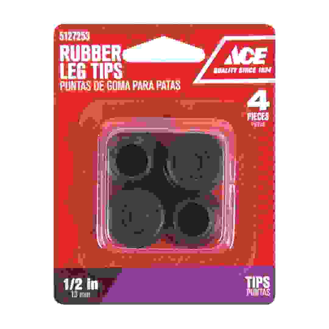 Ace Rubber Leg Tips Pack (1.27 cm, 4 Pc.)