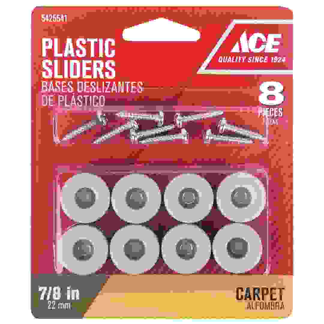 Ace Plastic Slide Glide (2.2 cm, 8 Pc.)