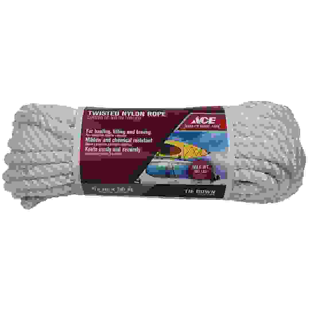 Ace Nylon Twisted Rope (15.24 cm, Sold Per Piece)