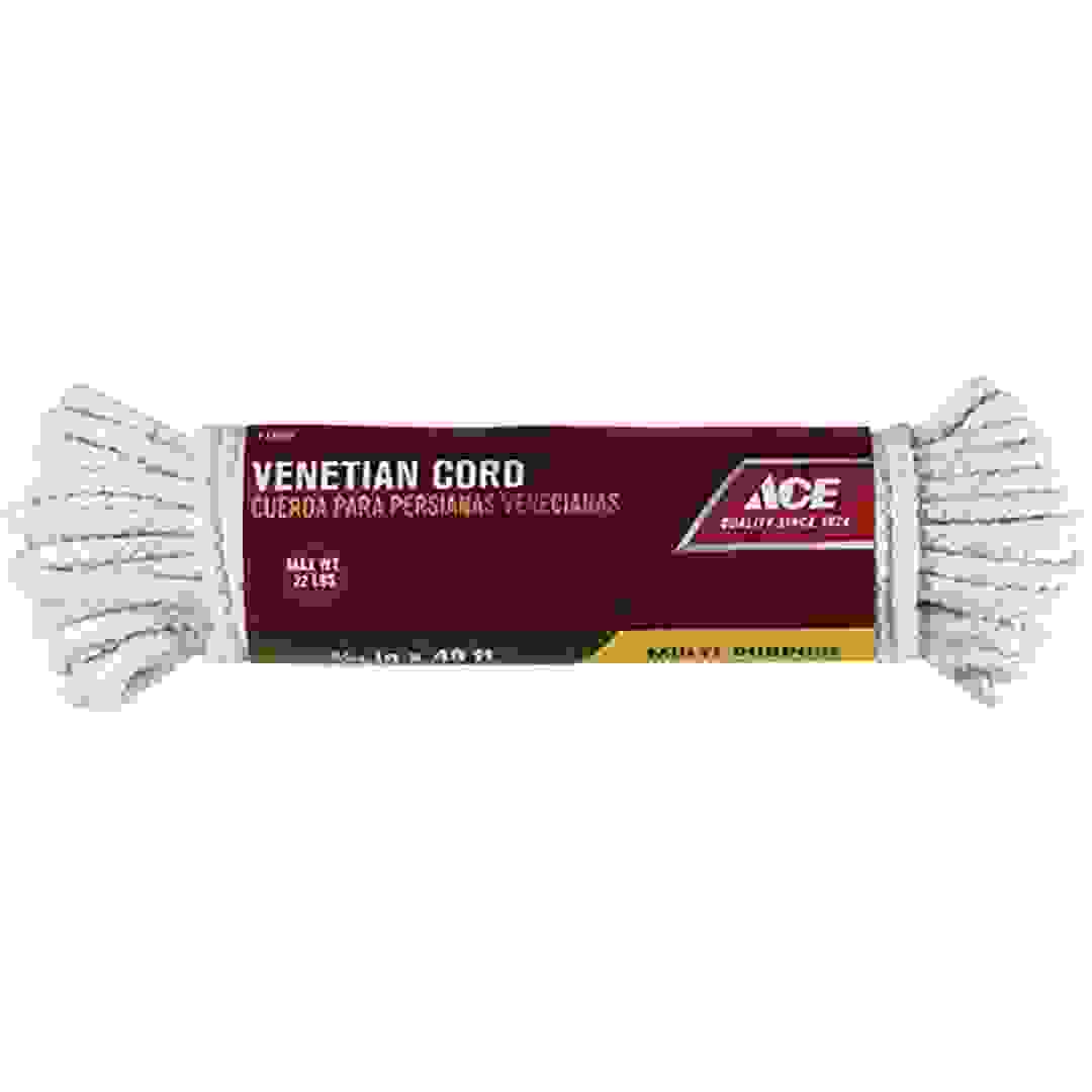 Ace Cotton Solid Braided Venetian Cord (14.6 m, Sold Per Piece)