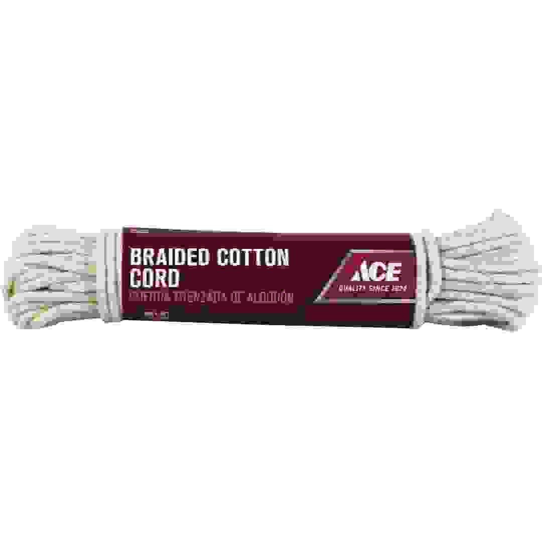 Ace Natural Braided Cotton Cord (14.63 m, Sold Per Piece)