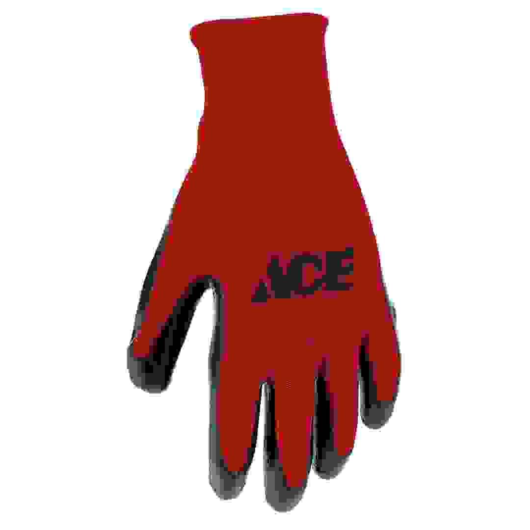 Ace Nitrile Coated Work Gloves (Large)