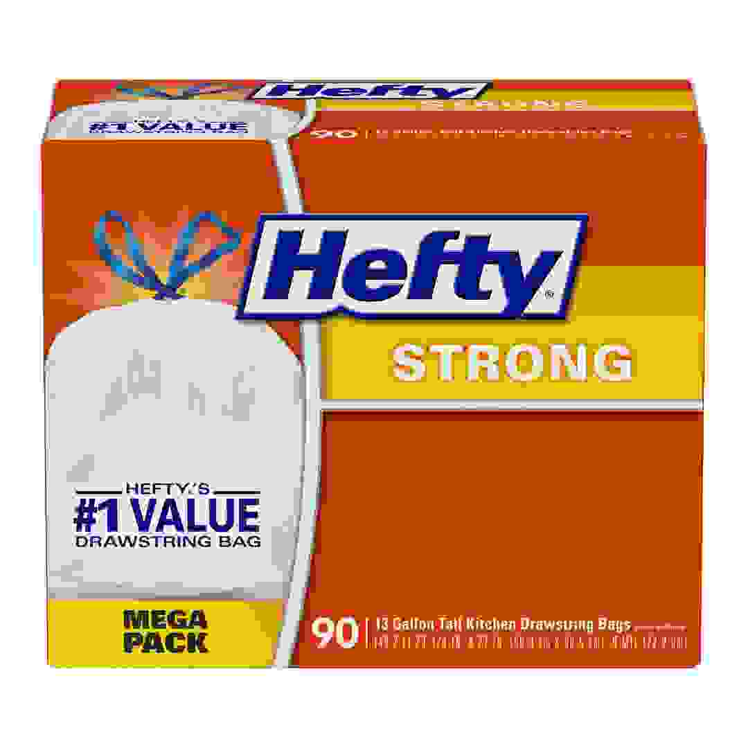Hefty Strong Kitchen Trash Bags (49 L, 90 Pc.)