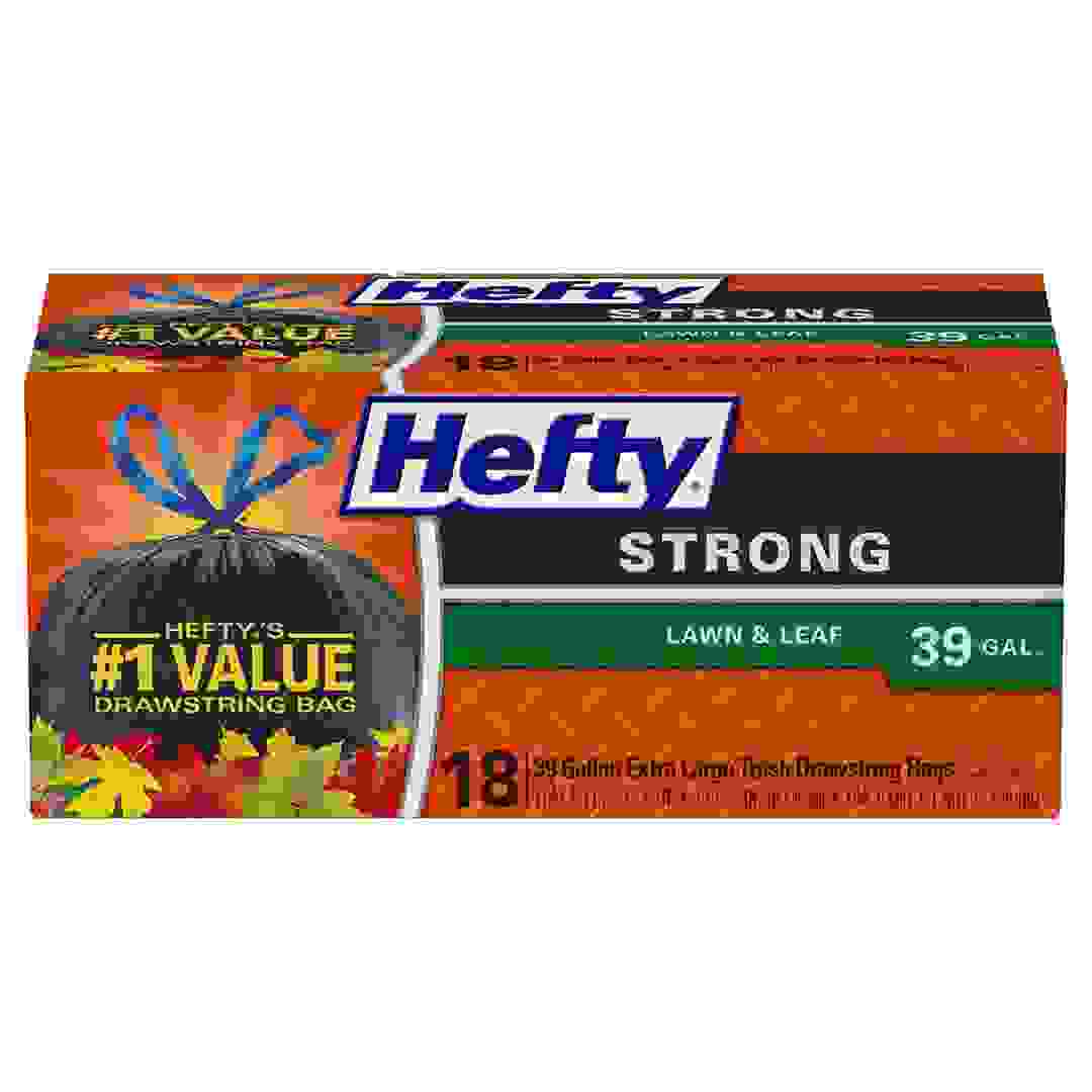 Hefty Strong Garden Trash Bags (147 L, 18 Pc.)
