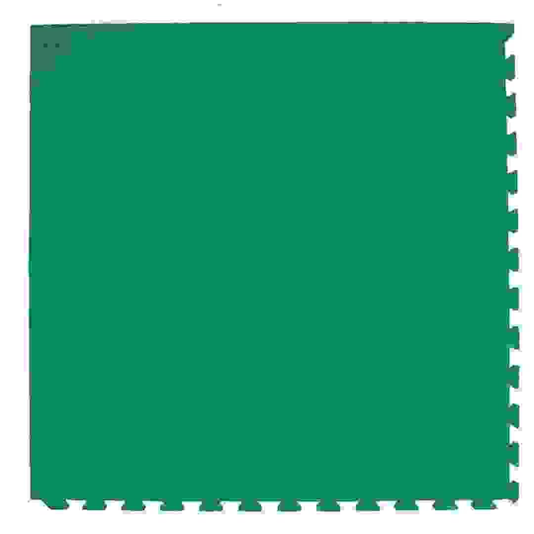 Tinyann Interlocking Foam Activity Mat (100 x 100 x 2 cm, Green)