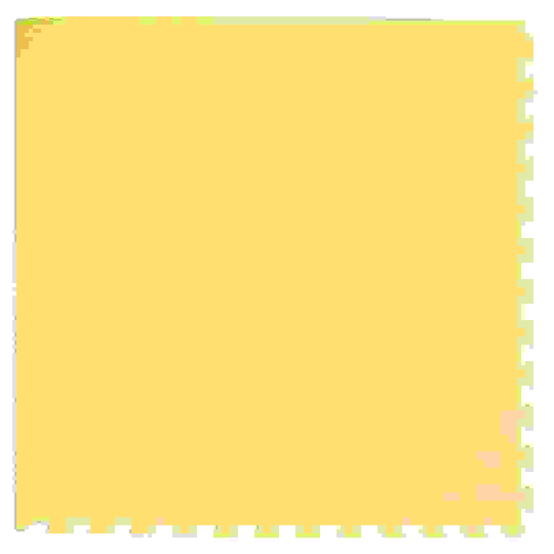Tinyann Interlocking Foam Activity Mat (100 x 100 x 2 cm, Yellow)