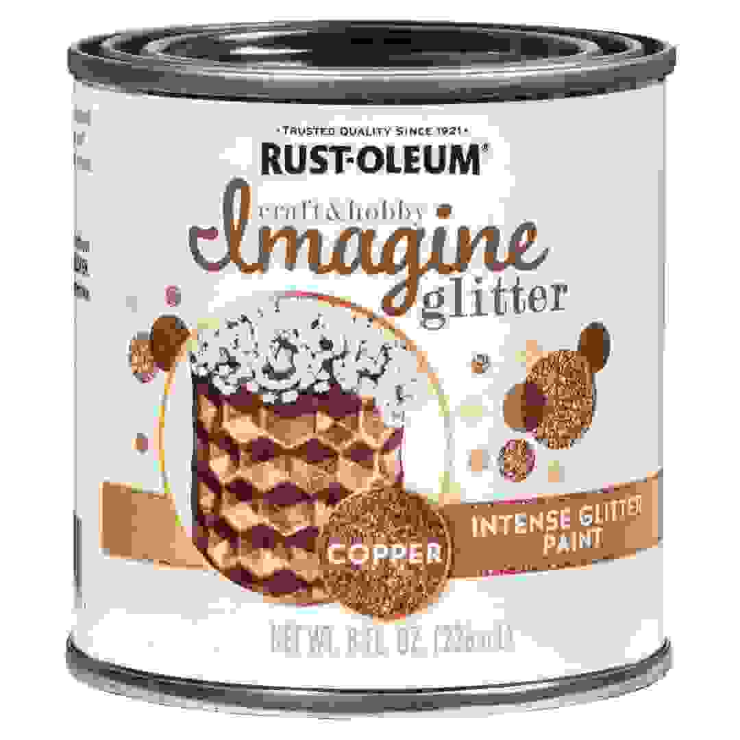 Rust-Oleum Imagine Craft & Hobby Glitter Paint (236 ml, Copper)