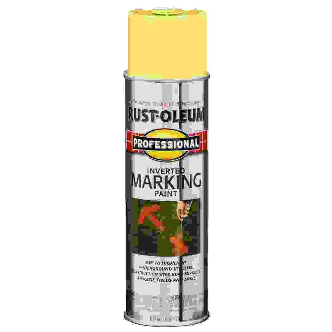 Rust-Oleum Professional Inverted Marking Paint Spray (425 g, Yellow)