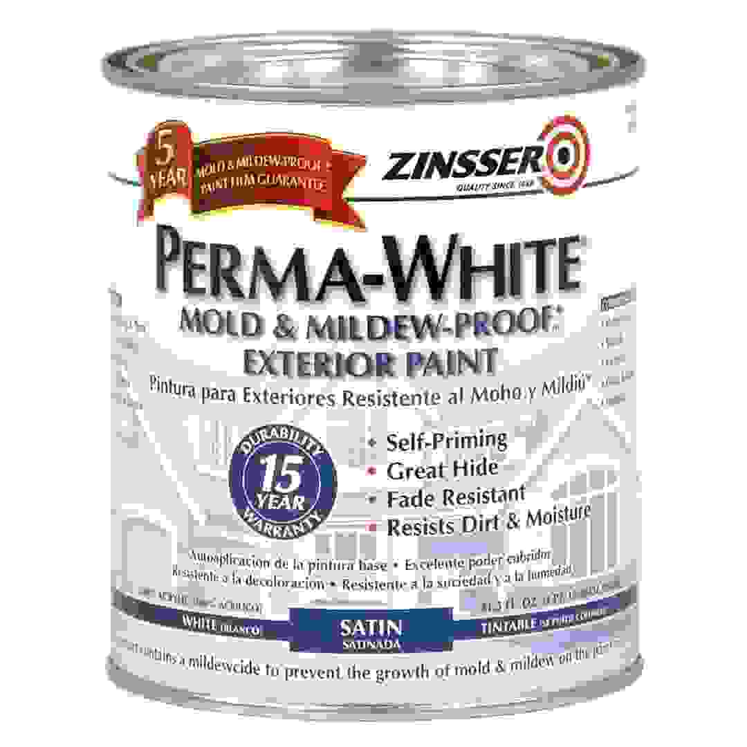 Zinsser Perma-White Mold & Mildew-Proof Exterior Paint (931 ml, Satin)