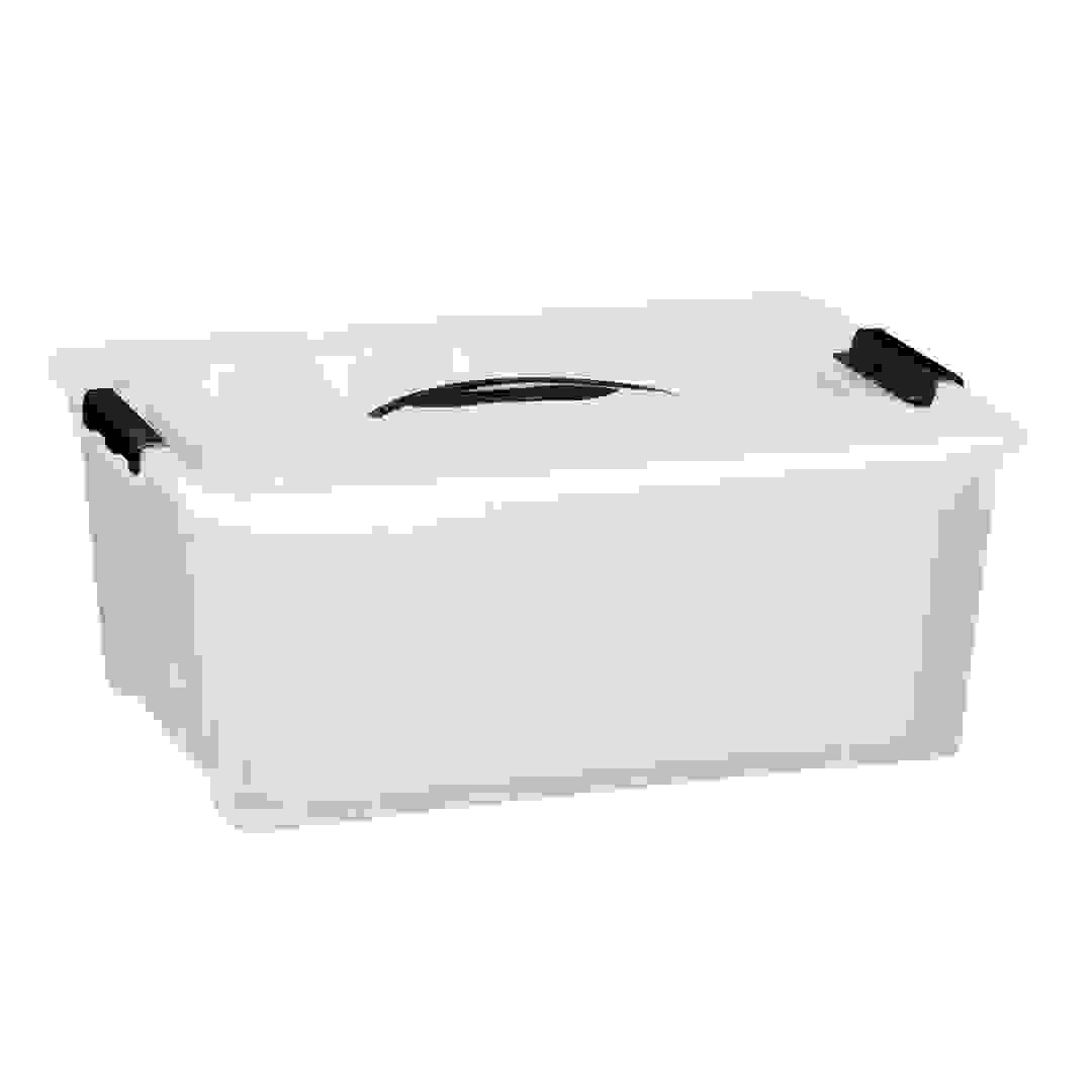 Plastic Storage Box W/ Handle (20 L)