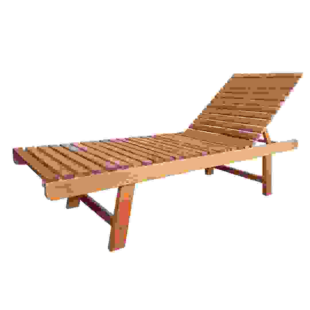 كرسي تشمس خشب أوكالبتوس تي إتش بي (180 × 55 × 79 سم)