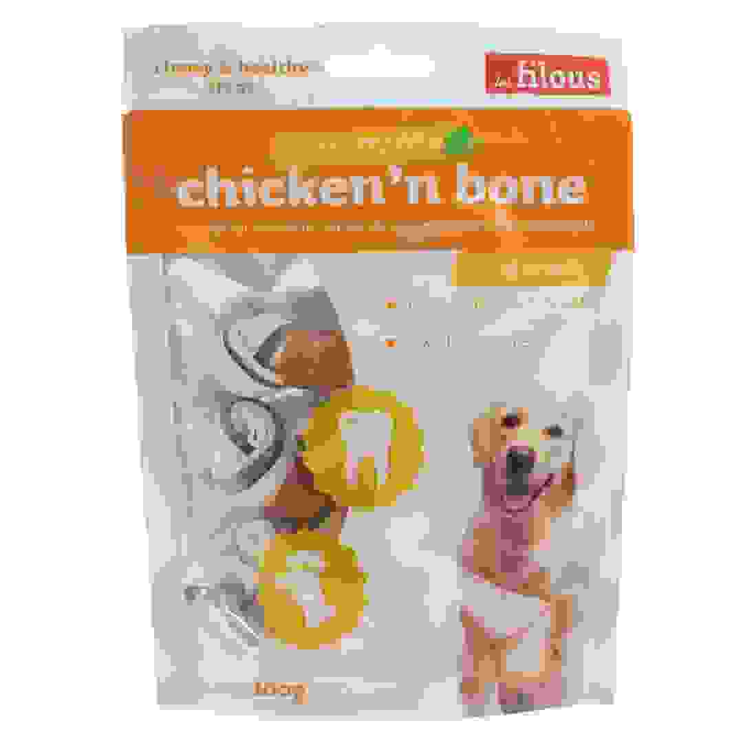 Les Filous Dry Dog Food Chicken Minty Bone (100 g)