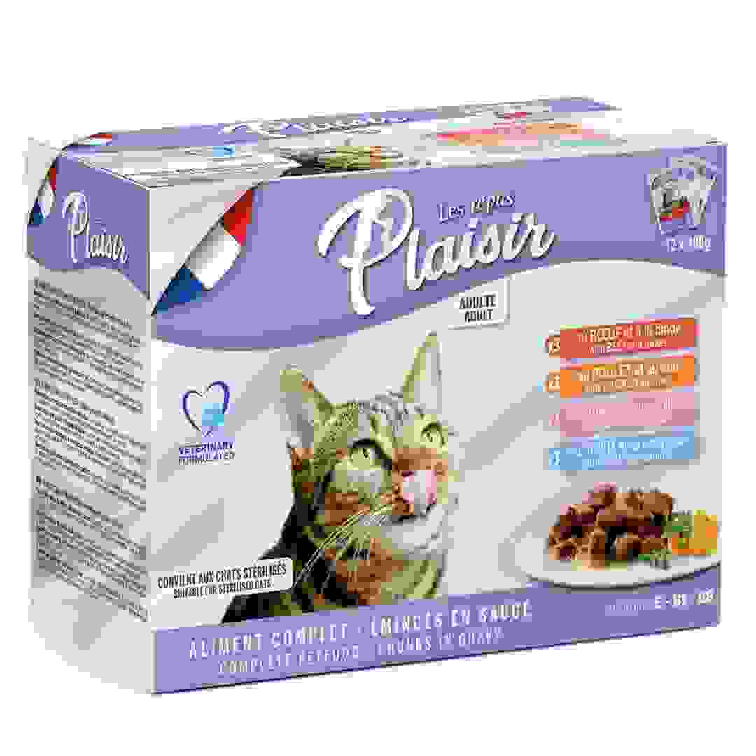 عبوات طعام قطط رطب في المرق لو ريبا بليزير (12 قطعة)