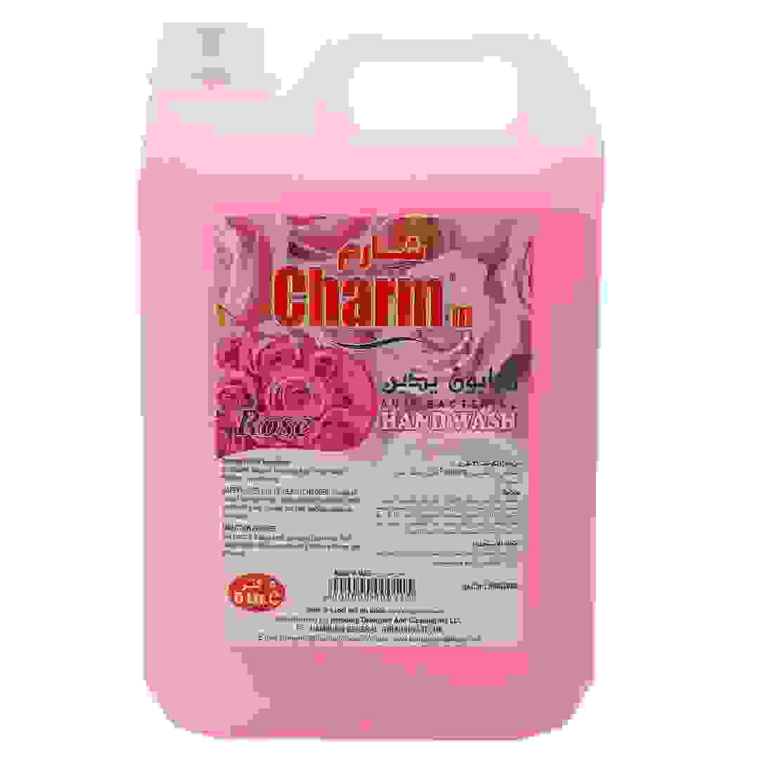 Charmm Anti-Bacterial Hand Wash, Rose (5 L)