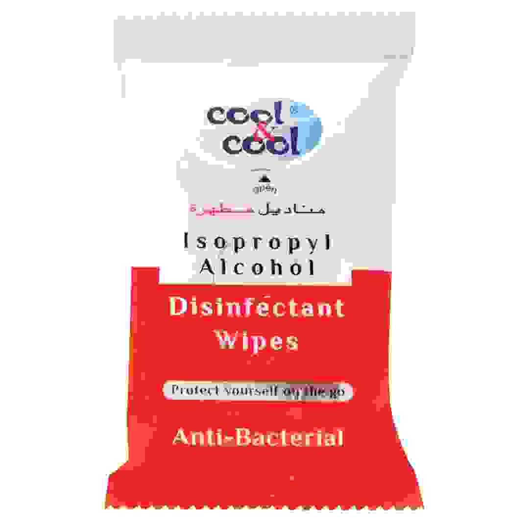 Cool & Cool Isopropyl Disinfectant Wipes (10 pcs)