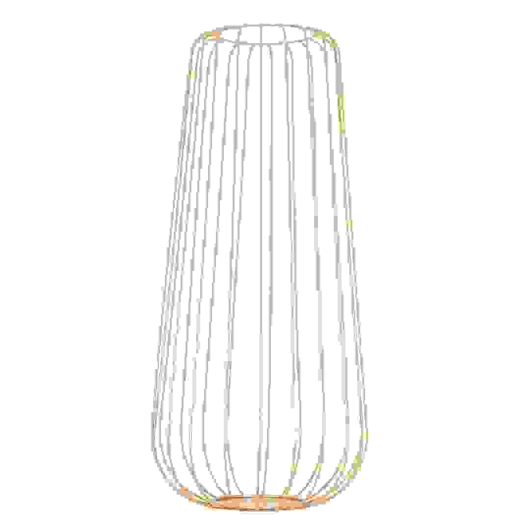 أصيص نباتات شبكي حديدي تزييني أرتيفاسي تاج محل (46 × 90 سم)