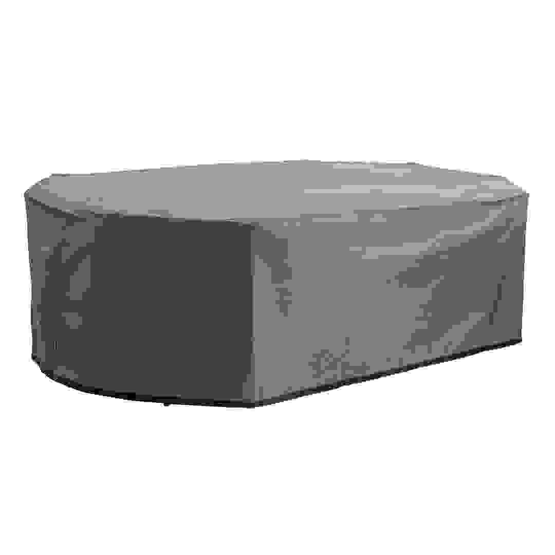 غطاء طاولة مستطيلة إكس ريبل مقاوم لأحوال الطقس بولي تاف (250 × 155 × 75 سم)