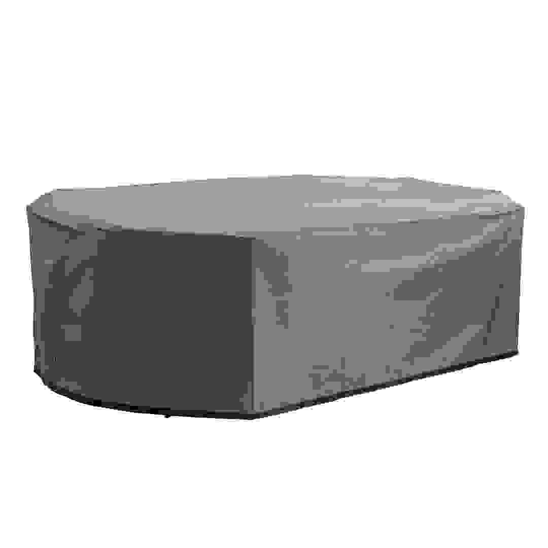 غطاء طاولة مستطيلة إكس ريبل مقاوم لأحوال الطقس بولي تاف (300 × 165 × 75 سم)