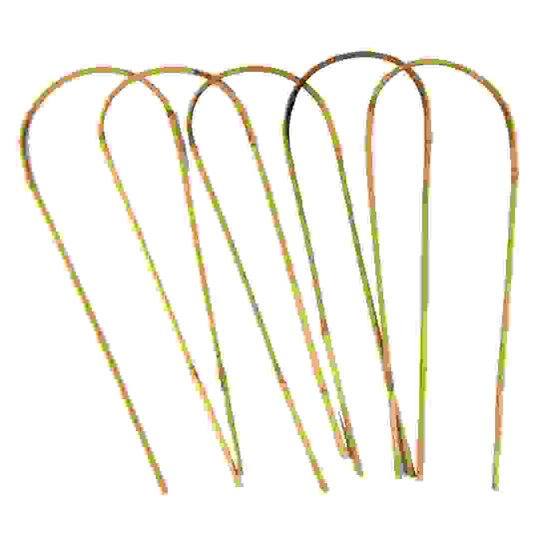 مجموعة دعم نباتات خيزران على شكل حرف U تيلدنت (3 قطع، 60 سم)