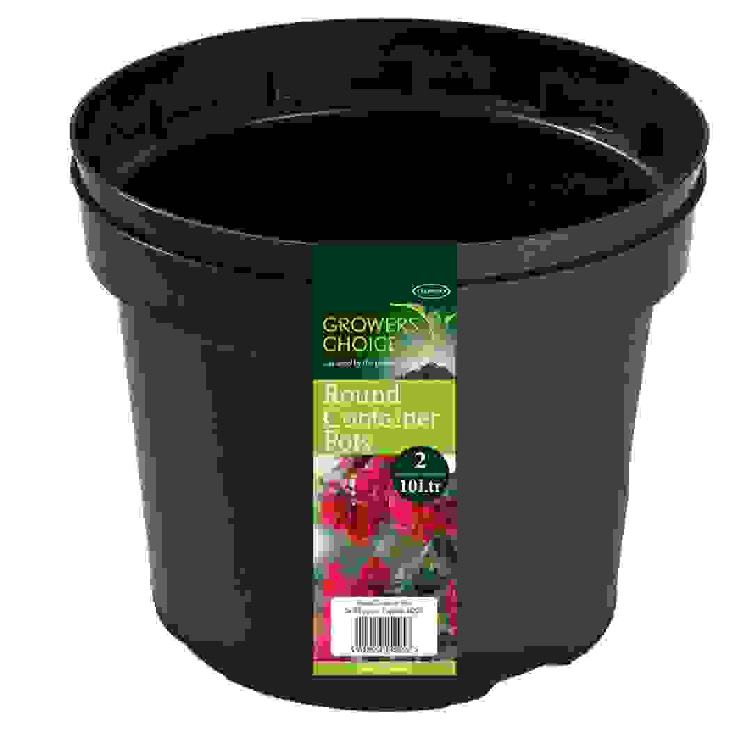 أصص نباتات بلاستيكية تيلدنت جرورز تشويس (10 لتر، 2 قطعة)