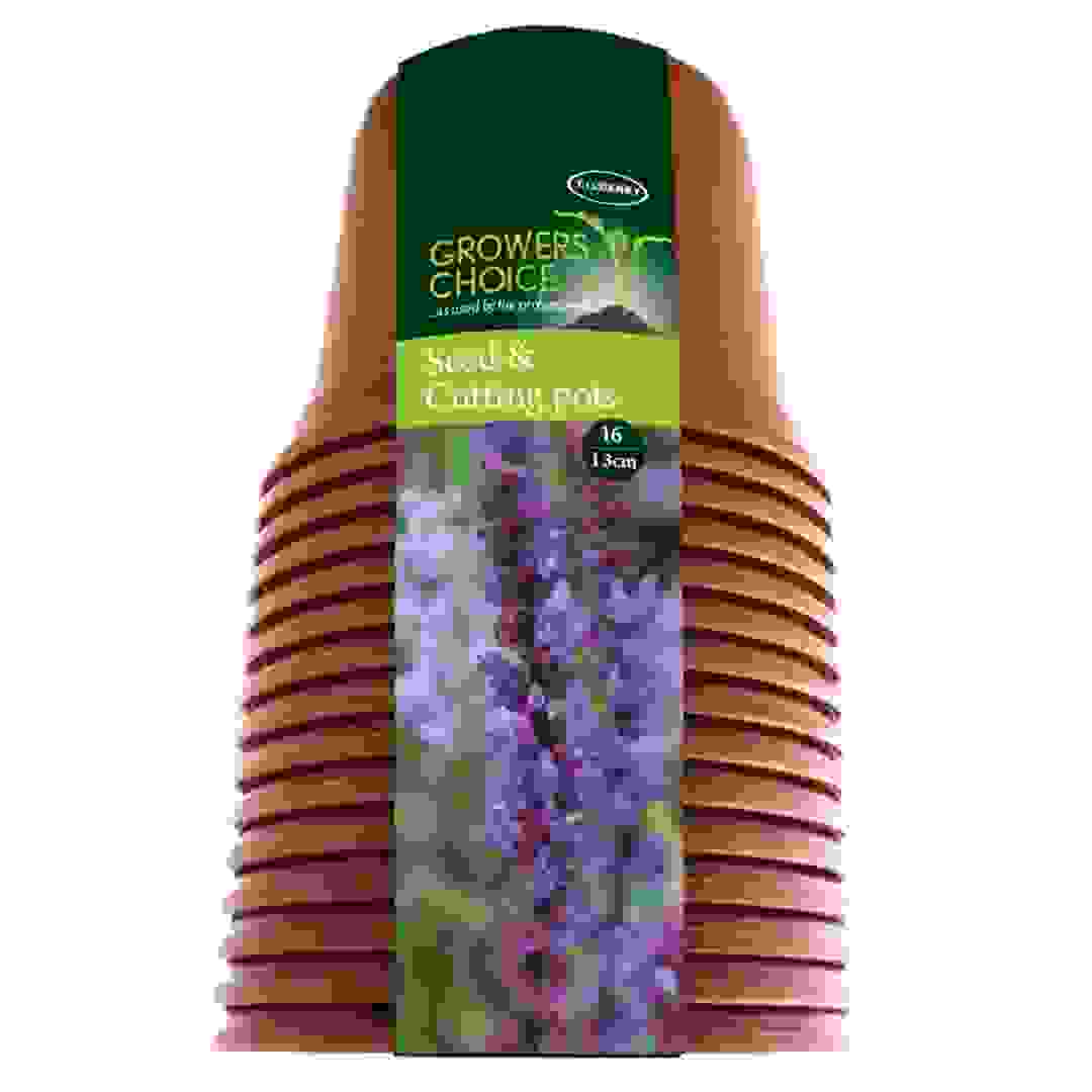 أصص لتغيير مكان البذور والشتلات تيلدنت جرورز تشويس (13 سم، 16 قطعة)