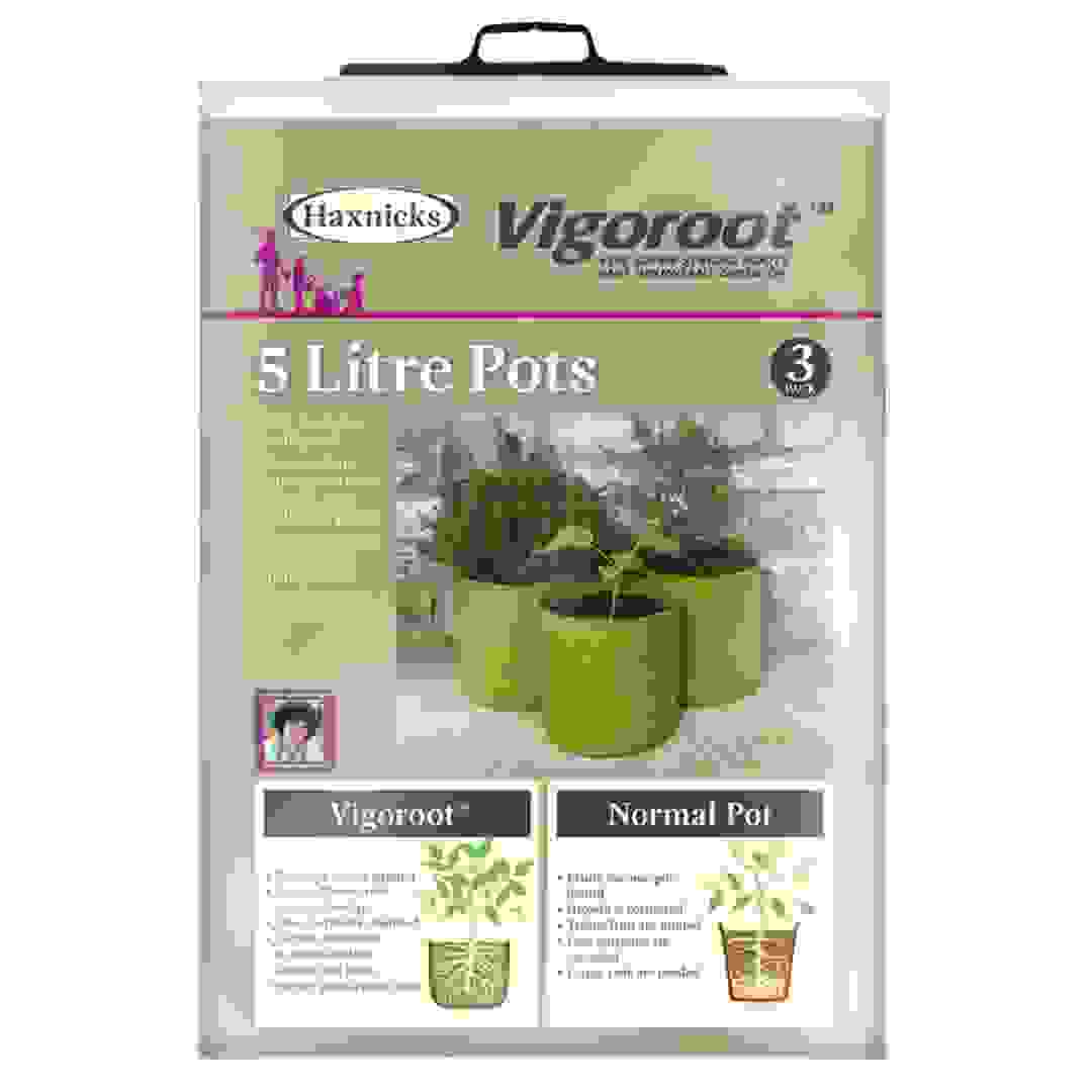 أصص فيجوروت هاكسنيكس (5 لتر، 19 × 19 سم، 3 قطع)