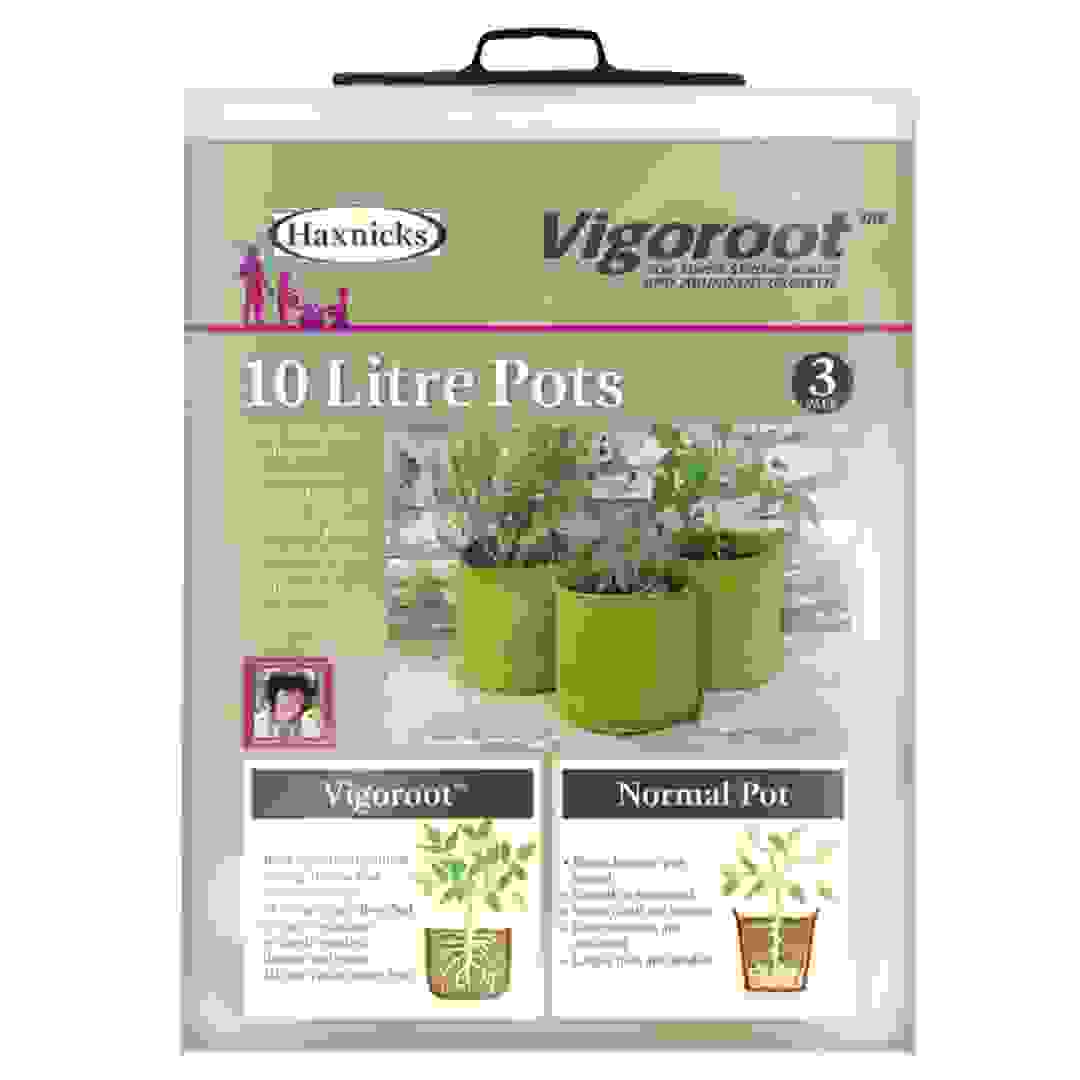 Haxnicks Vigoroot Pots (10 L, 24 x 24 cm, 3 pcs)