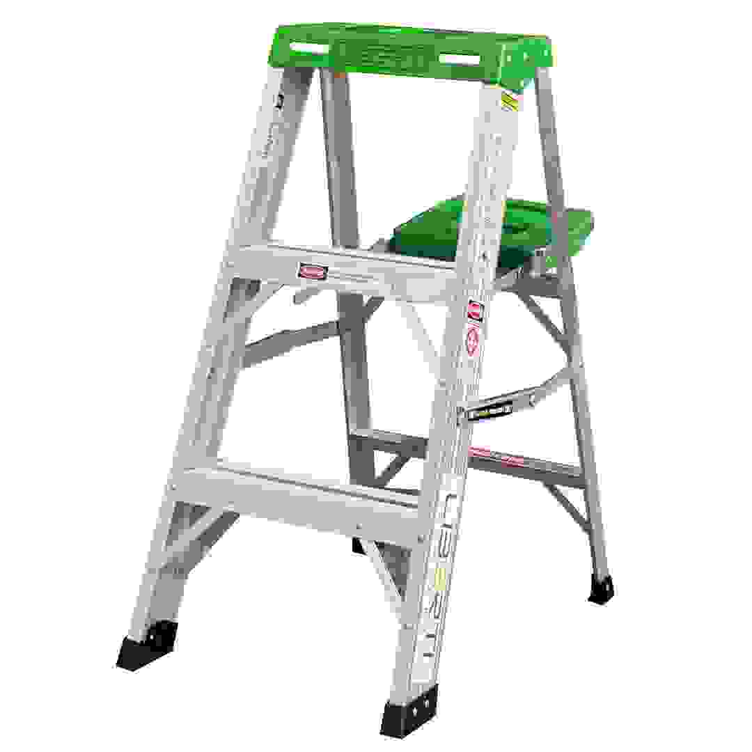 سلم ليبرتي مع جزء علوي وصينية للسطل (90 سم)