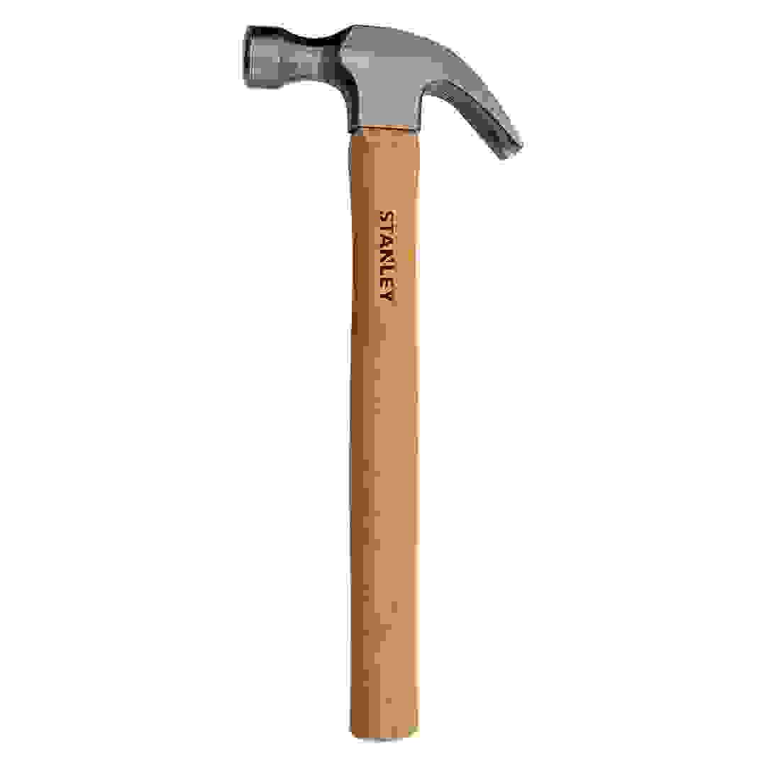 مطرقة بمخلب نزع مسامير ومقبض خشبي ستانلي (454 جرام)