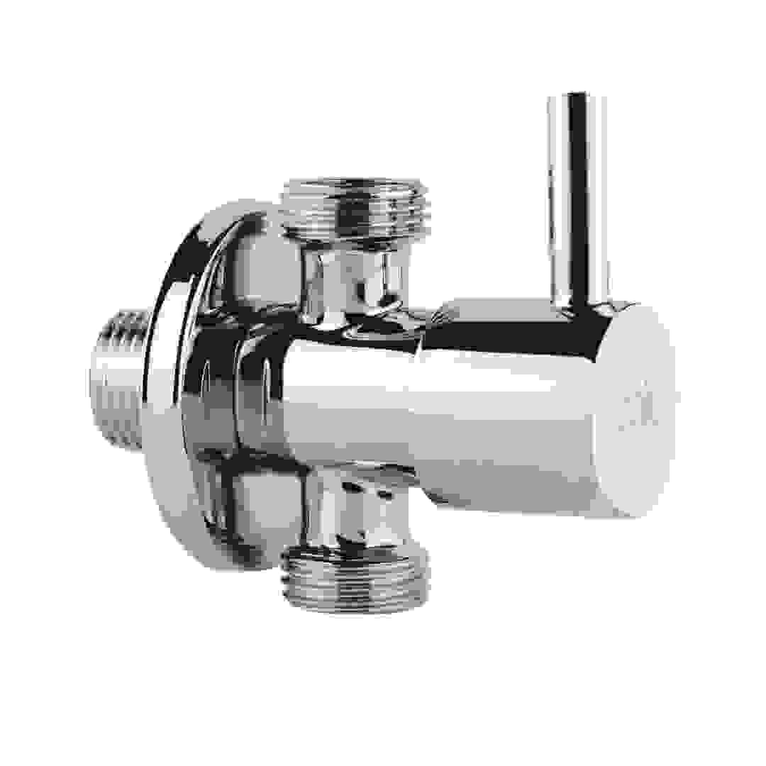 صمام زاوية نحاسي باتجاهين بولد (9 × 6 × 4 سم)