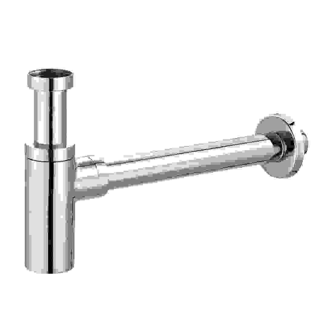 مصيدة صرف أحواض بولد نحاسية بشكل زجاجة (32 × 12 × 7 سم)