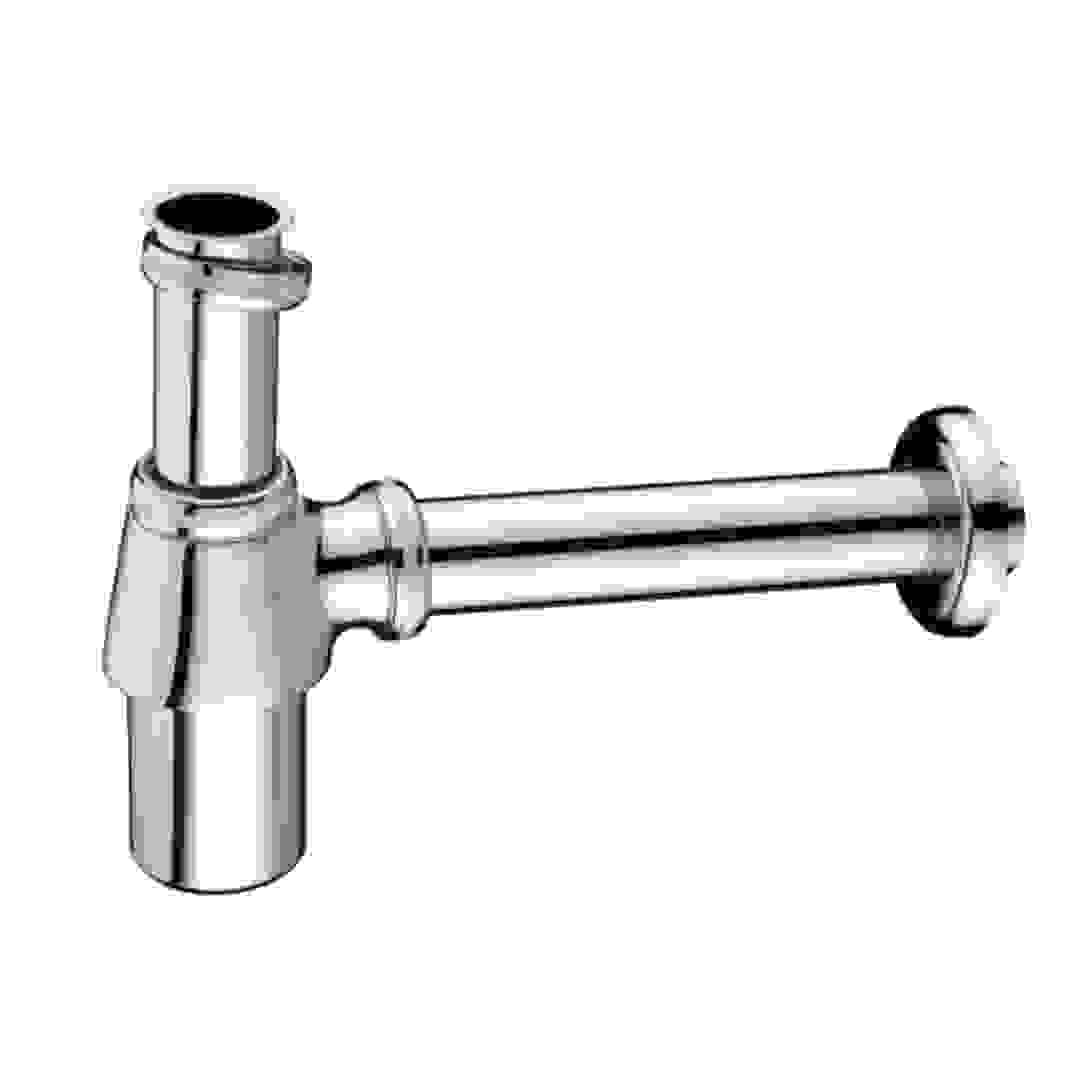 مصيدة صرف أحواض بولد نحاسية بشكل زجاجة (21 × 10 × 9 سم)