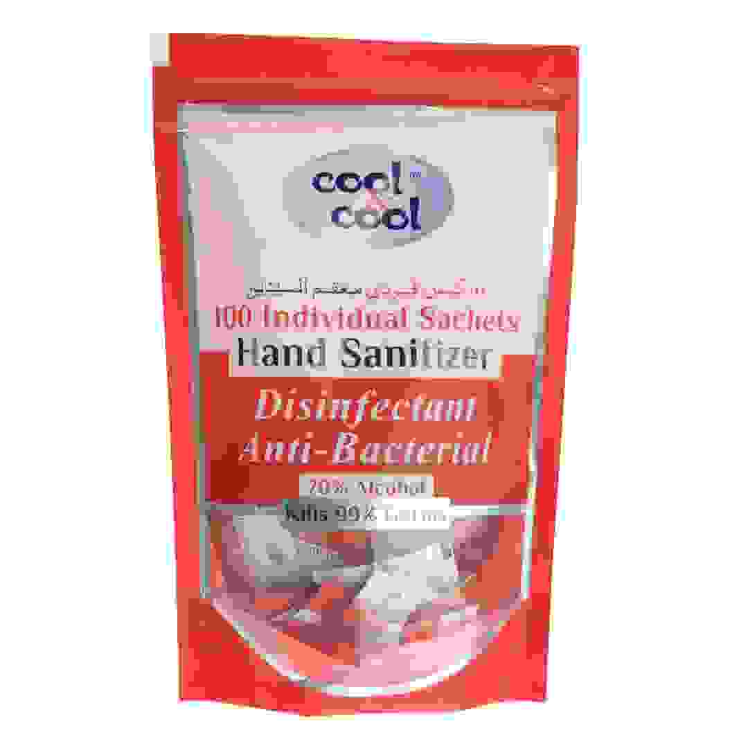 Cool & Cool Disinfectant Hand Sanitizer Sachet (100 Pc.)