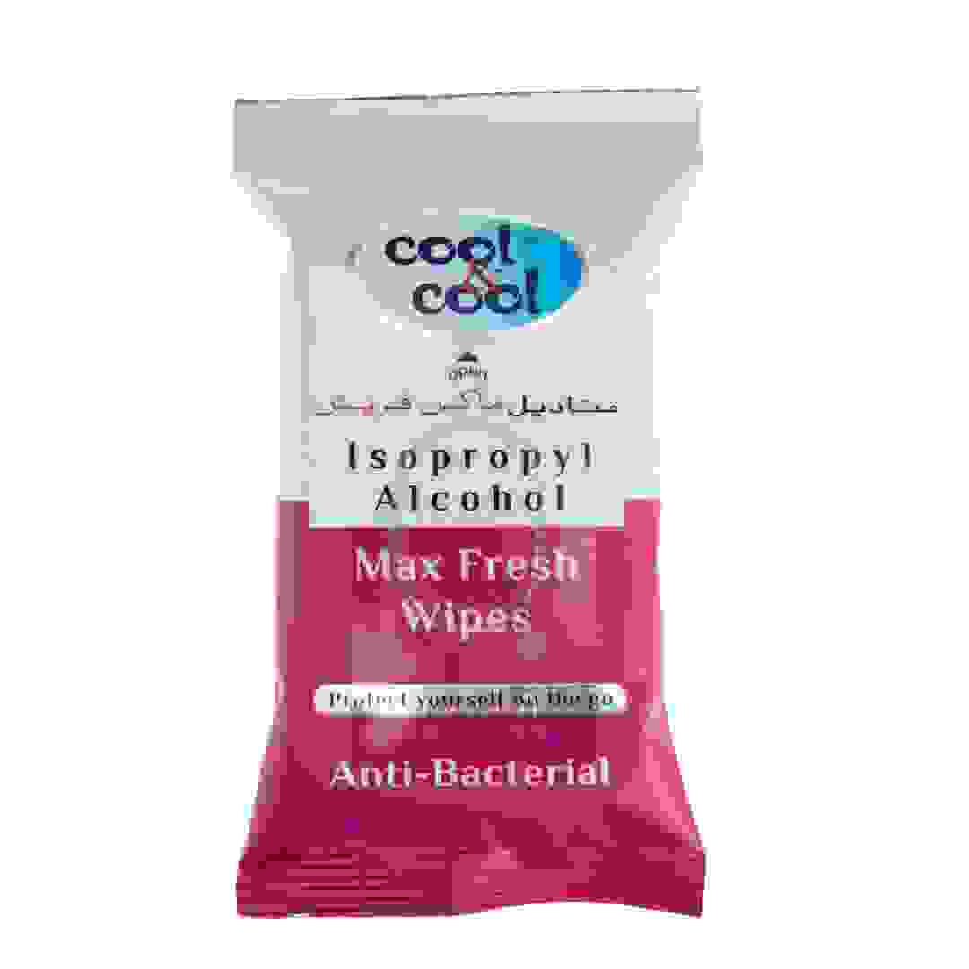 Cool & Cool Max Fresh Anti Bacterial Wipes (10 Sheets)