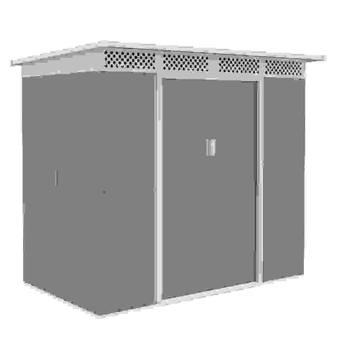 Bella Galvanized Shed (213 x 142 x 184 cm)