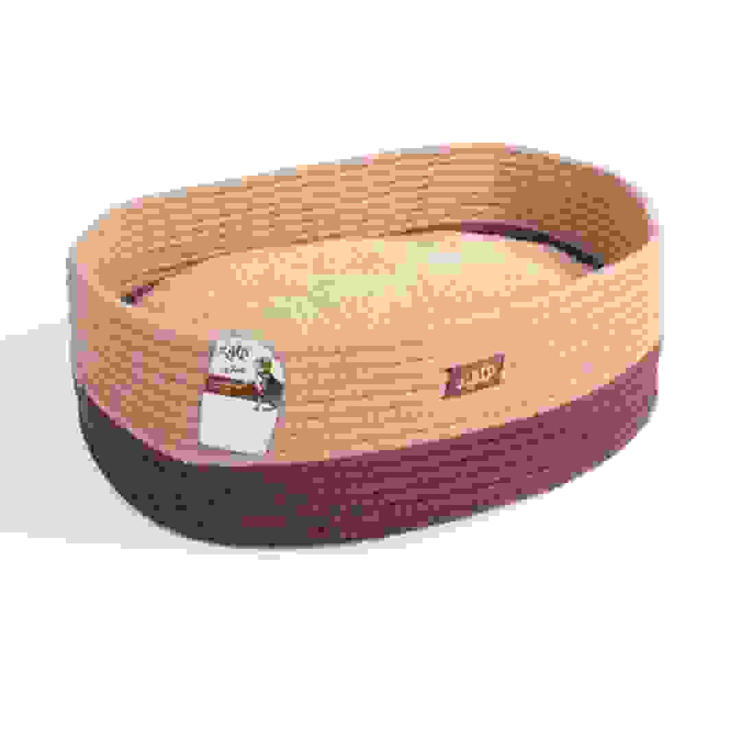 All For Paws Oval Rope Cat Bed (42 x 30 x 14 cm)