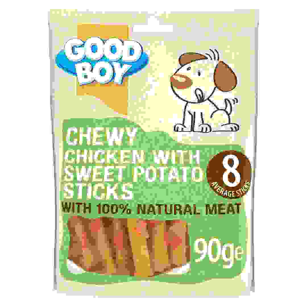 وجبة للكلاب دجاج طري مع أصابع بطاطا حلوة أرميتج جود بوي (الكلاب البالغة، 90 جرام)