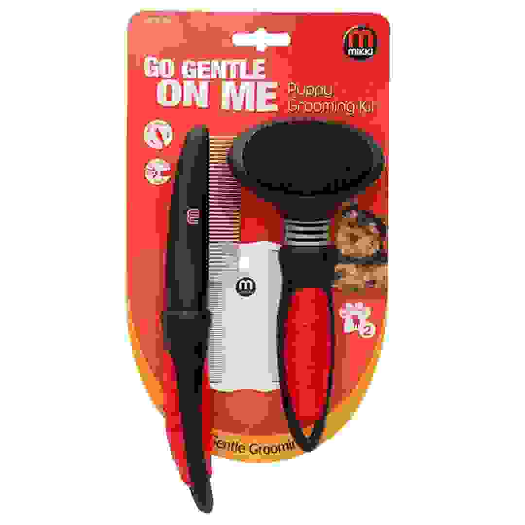 Mikki Go Gentle on Me Puppy Grooming Kit (3 pcs)